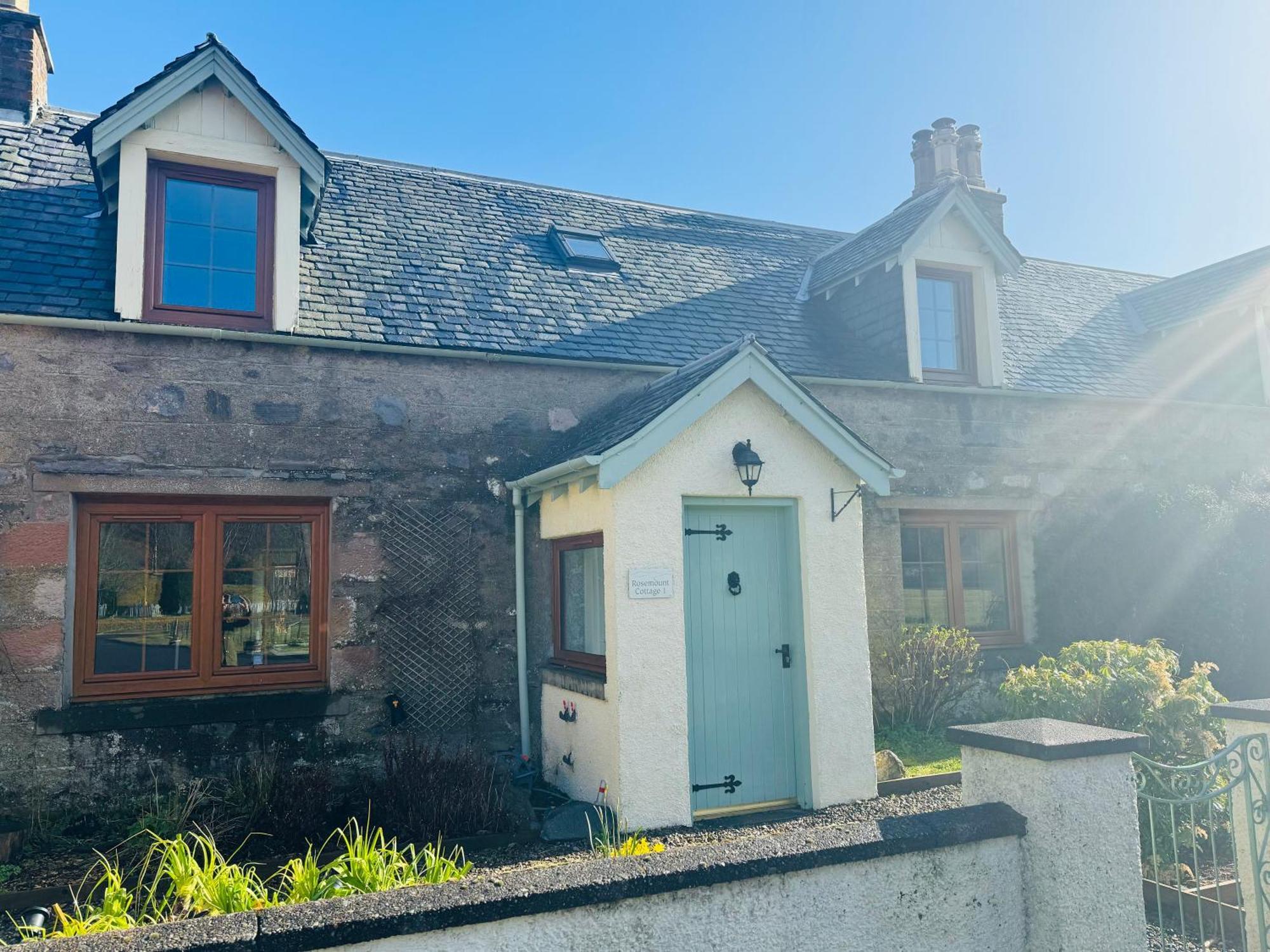 Rosemount Cottage One- Highland Cottage Garve Eksteriør bilde